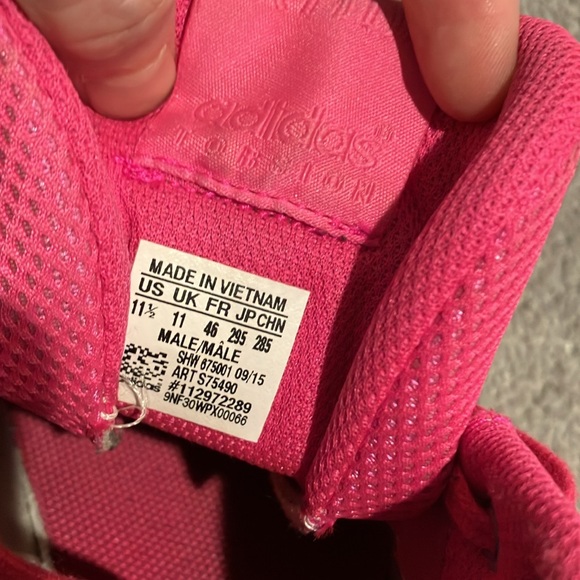 Adidas Hot Pink Tennis Shoes - Picture 2 of 7